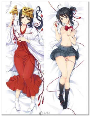 Mitsuha Miyamizu dakimakura anime body pillow from Your Name