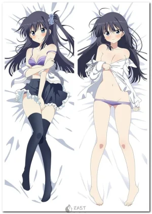 Mitsuki Mononobe from Unlimited Fafnir on anime body pillow (dakimakura)