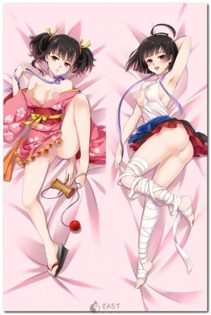 Mumei from Kabaneri of the Iron Fortress anime dakimakura pillow
