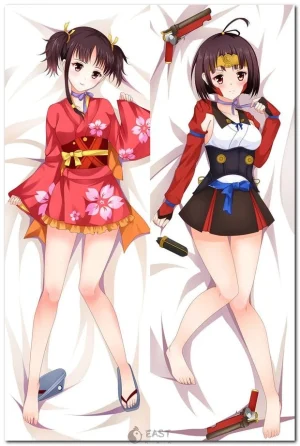 Mumei from Kabaneri of the Iron Fortress anime dakimakura body pillow