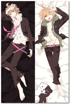 Nagito Komaeda from Danganronpa anime on dakimakura body pillow