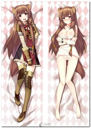 Raphtalia dakimakura body pillow from The Rising of the Shield Hero anime