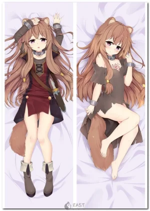 Raphtalia dakimakura body pillow from The Rising of the Shield Hero