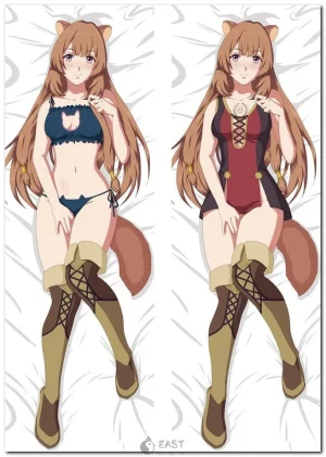 Raphtalia dakimakura anime body pillow from The Rising of the Shield Hero