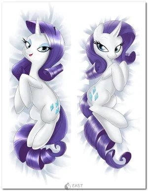 Rarity My Little Pony anime body pillow dakimakura