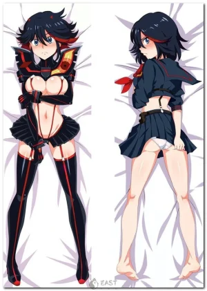 Ryuko Matoi from Kill la Kill on anime body pillow dakimakura