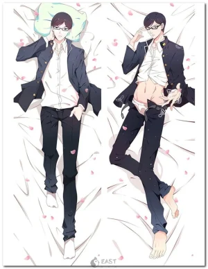 Sakamoto anime body pillow dakimakura with AI voice feature