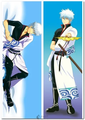 Sakata Gintoki from Gintama anime on dakimakura body pillow