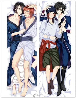 Saruhiko Misaki and Yata from K Project dakimakura body pillow