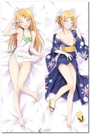 Saya Endou dakimakura anime body pillow cover featuring Dagashi Kashi design