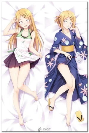 Saya Endou dakimakura anime body pillow cover featuring Dagashi Kashi design