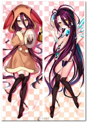 Schwi Dola and Shuvi from No Game No Life anime dakimakura pillow cover