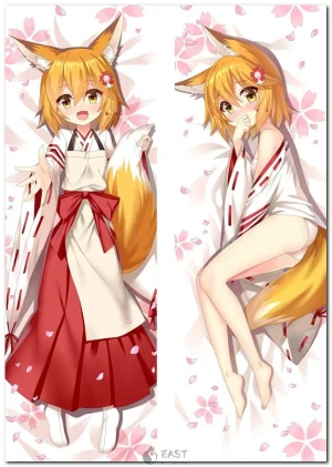Senko-san the helpful fox anime dakimakura body pillow