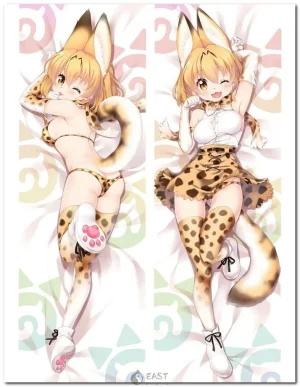 Serval from Kemono Friends anime dakimakura body pillow