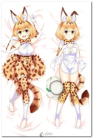 Serval from Kemono Friends anime dakimakura body pillow