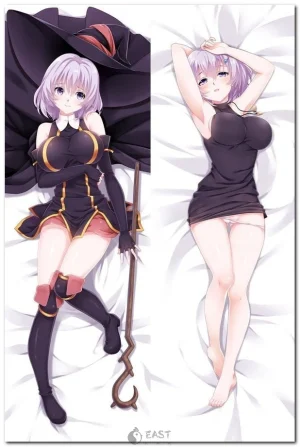 Shihoru from Grimgar anime on AI voice dakimakura body pillow