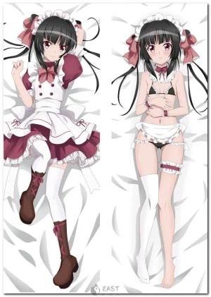 Shirabe Tsukuyomi from Symphogear anime on dakimakura body pillow