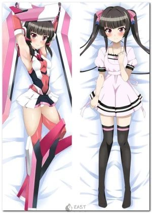 Shirabe Tsukuyomi from Symphogear anime on dakimakura body pillow