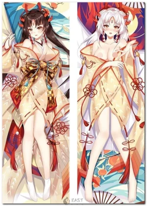 Shiranui from Onmyoji anime on dakimakura body pillow