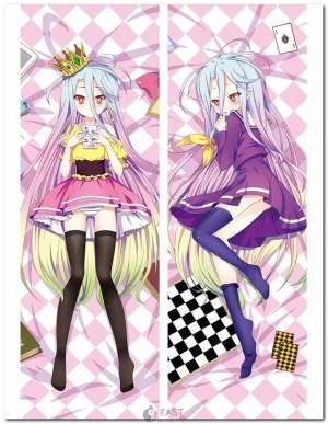 Shiro from No Game No Life anime dakimakura body pillow