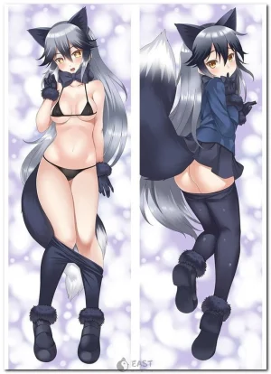 Silver Fox kemono friends anime dakimakura body pillow