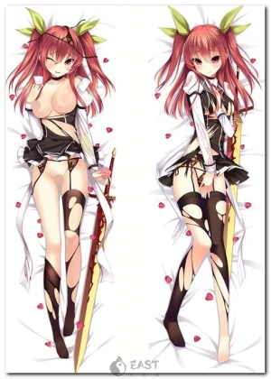 Stella Vermillion dakimakura anime body pillow from Chivalry of a Failed Knight