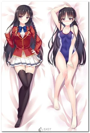 Suzune Horikita from Classroom of the Elite on anime body pillow