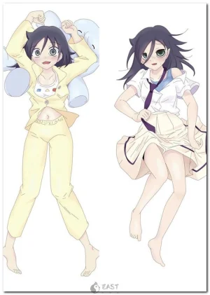 Tomoko Kuroki WataMote anime dakimakura body pillow