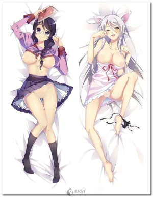 Tsubasa Black Hanekawa Bakemonogatari dakimakura body pillow cover