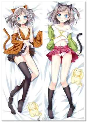 Tsukiko Tsutsukakushi Henneko anime body pillow dakimakura