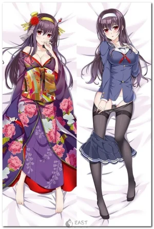 Utaha Kashiwagi from Saekano anime on body pillow cover