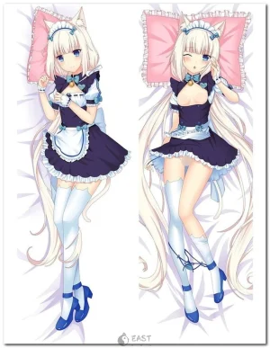 Vanilla from Nekopara anime on dakimakura body pillow