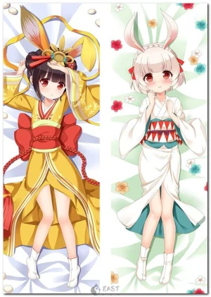 Yama-Usagi character from Onmyoji anime on dakimakura body pillow