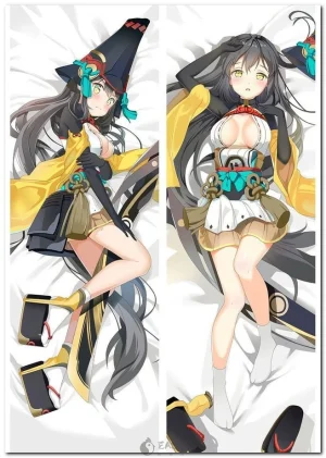Youtou Hime from Onmyoji anime on a dakimakura body pillow