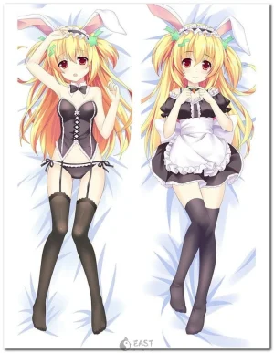 Yue from Arifureta anime on dakimakura body pillow cover