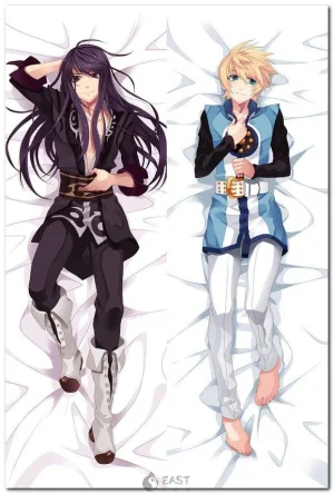 Yuri and Flynn dakimakura body pillow from Tales of Vesperia