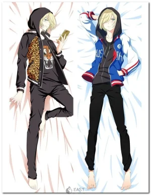 Yuri Plisetsky anime character dakimakura body pillow cover