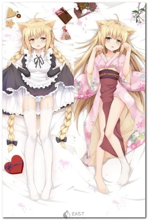 Yuzu Konohana Kitan dakimakura anime body pillow cover