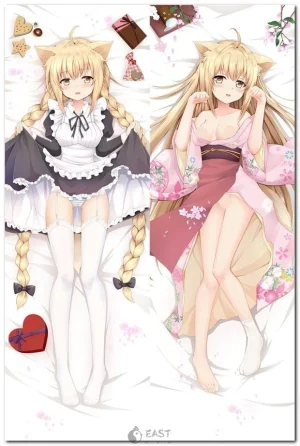 Yuzu Konohana Kitan dakimakura anime body pillow cover