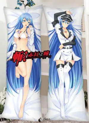 Akame ga Kill anime dakimakura body pillow cover featuring Akame character art