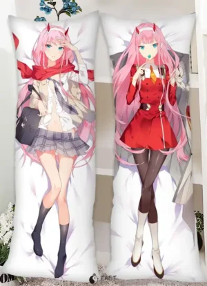 DARLING in the FRANKXX anime body pillow cover featuring main characters
