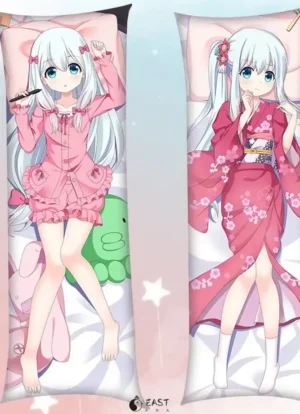 Eromanga Sensei dakimakura body pillow cover featuring anime character