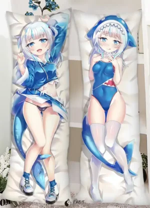 Hololive VTuber dakimakura body pillow featuring official anime-style character art