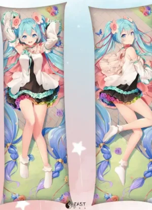 MIKU Anime Body Pillow Dakimakura with AI Voice Feature