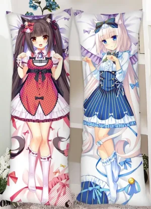 Nekopara Anime Body Pillow Dakimakura with AI Voice Support