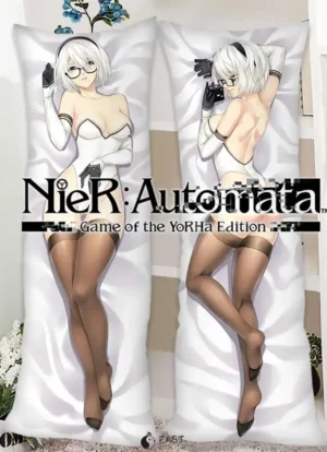 NieR: Automata 2B dakimakura body pillow cover for anime fans