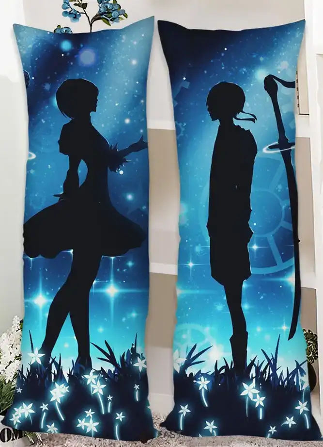 High-quality NieR: Automata 2B dakimakura body pillow cover (SKU-20-T) by Eastana. Features AI voice-compatible design and premium anime art. NieR: Automata 2B dakimakura body pillow cover SKU-20-T