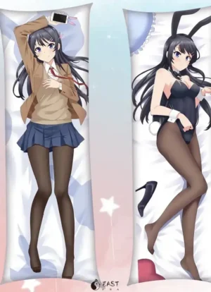 Senpai B anime body pillow dakimakura with AI voice feature