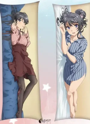 Senpai B anime body pillow dakimakura with AI voice feature