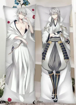 Touken Ranbu dakimakura anime body pillow featuring character artwork